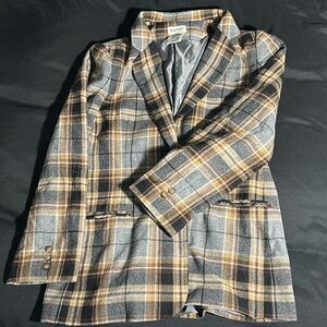 Perfect Fall Blazer! Heavyweight Oversized White Stag